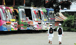 പാലക്കാട്ട് നാളെ സ്വകാര്യ ബസ് പണിമുടക്ക്