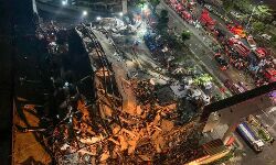 കൊറോണ: ചൈനയില്‍ നിരീക്ഷണത്തിലുള്ളവരെ പാര്‍പ്പിച്ച ഹോട്ടല്‍ തകര്‍ന്നുവീണു