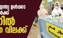 കൊറോണ: ഇന്ത്യ ഉള്‍പ്പടെ 14 രാജ്യക്കാര്‍ക്ക് ഖത്തറില്‍ പ്രവേശന വിലക്ക്