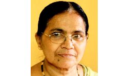 മുന്‍ എംഎല്‍എ ഒ ഭരതന്റെ ഭാര്യ സരോജിനി അന്തരിച്ചു