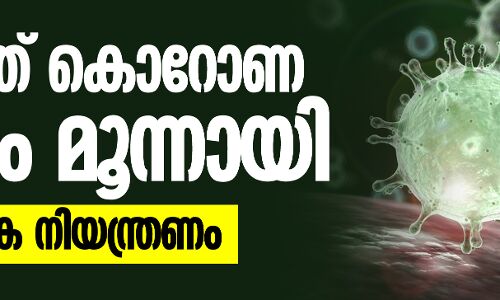 രാജ്യത്ത് കൊറോണ മരണം മൂന്നായി; കര്‍ശന നിയന്ത്രണങ്ങളുമായി കേന്ദ്രം  -മഹാരാഷ്ട്രയില്‍ 39; കേരളത്തില്‍ 24