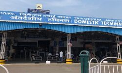 കർശന പരിശോധന നടപ്പിലാക്കി തിരുവനന്തപുരം ആഭ്യന്തര വിമാനത്താവളം