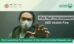 കൊറോണ വിലക്ക് ലംഘനം; യുഎഇയില്‍ അര ലക്ഷം ദിര്‍ഹം മുതല്‍ പിഴ