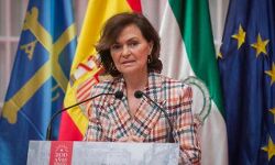 സ്‌പെയിന്‍ ഉപപ്രധാനമന്ത്രി കാര്‍മെന്‍ കാല്‍വോയ്ക്ക് കൊറോണ