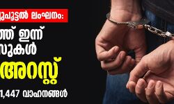 സമ്പൂര്‍ണ അടച്ചുപൂട്ടല്‍ ലംഘനം: സംസ്ഥാനത്ത് ഇന്ന് 2,098 കേസുകള്‍; 2,234 അറസ്റ്റ്, പിടിച്ചെടുത്തത് 1,447 വാഹനങ്ങള്‍