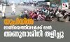 യുപിയില്‍ മടങ്ങിയെത്തിയവര്‍ക്ക് മേല്‍ അണുനാശിനി തളിച്ചു