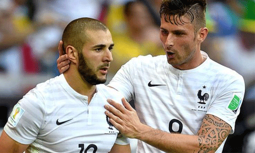 ജിറൗഡിനെതിരേ ആഞ്ഞടിച്ച് കരീം ബെന്‍സിമ