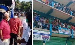 ഭക്ഷണത്തെച്ചൊല്ലി പെരുമ്പാവൂര്‍ കണ്ടന്ത ഭായി കോളനിയില്‍ ഇതര സംസ്ഥാന തൊഴിലാളികളുടെ പ്രതിഷേധം; ഗൂഢാലോചനയെന്ന് മന്ത്രി സുനില്‍കുമാര്‍