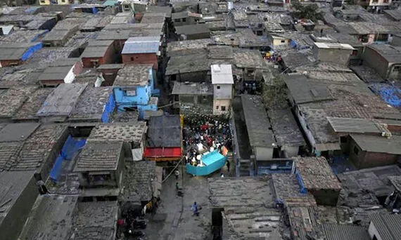 മുംബൈയിലെ ധാരാവി ചേരിയില്‍ കൊവിഡ് മരണം; കെട്ടിടം സീല്‍ ചെയ്തു