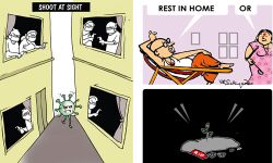 ഒരു ക്ലിക്കില്‍ കാണാം;കൊറോണ കാര്‍ട്ടൂണുകളുമായി കേരള കാര്‍ട്ടൂണ്‍ അക്കാദമി