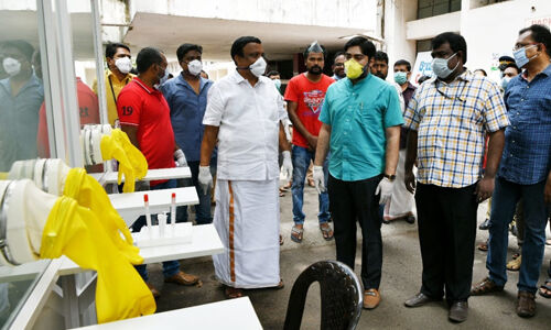 കൊവിഡ് രോഗ നിര്ണയത്തിന് വിസ്ക് ; ഇന്ത്യയില് ആദ്യമായി നൂതന സംവിധാനവുമായി എറണാകുളം കൊവിഡ് രോഗ നിര്ണയത്തിന് വിസ്ക് ; ഇന്ത്യയില് ആദ്യമായി നൂതന സംവിധാനവുമായി എറണാകുളം