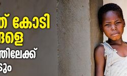 വൈറസ് അമ്പത് കോടി ജനങ്ങളെ ദാരിദ്ര്യത്തിലേക്ക് തള്ളിവിടും