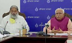 കൊവിഡ് ചികില്‍സ: ആരോഗ്യപ്രവര്‍ത്തകരുടെ ശമ്പളം ഇരട്ടിയാക്കി ഹരിയാന സര്‍ക്കാര്‍