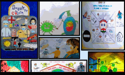 കൊറോണയും അതിജീവന കാഴ്ച്ചകളും;  പെയിന്റിങ് മല്‍സരം സംഘടിപ്പിച്ചു