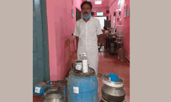 വീട്ടില്‍ ചാരായം വാറ്റിയ ഗൃഹനാഥന്‍ അറസ്റ്റില്‍