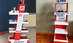 കൊവിഡ് രോഗികള്‍ക്ക് ഭക്ഷണവും മരുന്നുമെത്തിക്കാന്‍ റോബോട്ട്