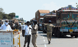 തമിഴ്‌നാട്ടില്‍ നിന്നെത്തിയവര്‍ക്ക് കൊവിഡ്:  അതിര്‍ത്തികളില്‍ പരിശോധന കര്‍ശനമാക്കി