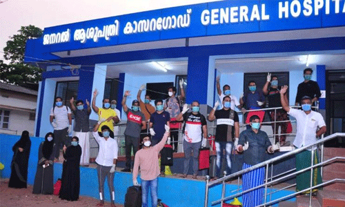 മാതൃകയായി കാസര്‍ഗോഡ് ജനറല്‍ ആശുപതി;  ചികിത്സിച്ച് ഭേദമാക്കിയത് 89 കൊവിഡ് രോഗികളെ