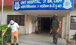 ഡല്‍ഹി സിആര്‍പിഎഫ് ക്യാംപില്‍ 68 ജവാന്‍മാര്‍ക്കുകൂടി കൊവിഡ്