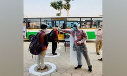 കേരളത്തില്‍ നിന്ന് പുറപ്പെട്ട ഇതര സംസ്ഥാന തൊഴിലാളികള്‍ ഒഡീഷയിലെത്തി; തൊഴിലാളികള്‍ക്ക് ഊഷ്മളമായ സ്വീകരണം