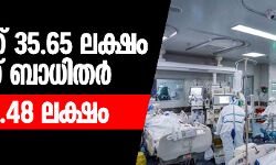 เดฒเตเดเดคเตเดคเต 35.65 เดฒเดเตเดทเด เดเตเดตเดฟเดกเต เดฌเดพเดงเดฟเดคเดฐเตโ; เดฎเดฐเดฃเด 2.48 เดฒเดเตเดทเด เดฒเตเดเดคเตเดคเต 35.65 เดฒเดเตเดทเด เดเตเดตเดฟเดกเต เดฌเดพเดงเดฟเดคเดฐเตโ; เดฎเดฐเดฃเด 2.48 เดฒเดเตเดทเด