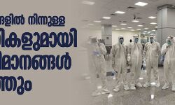 മൂന്ന് രാജ്യങ്ങളില്‍ നിന്നുള്ള പ്രവാസികളുമായി മൂന്ന് വിമാനങ്ങള്‍ ഇന്നെത്തും