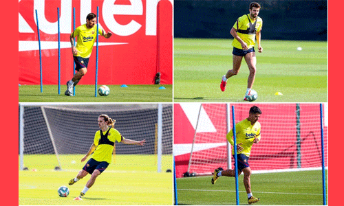 എല്ലാവരും നെഗറ്റീവ്; പരിശീലനം തുടങ്ങി ബാഴ്‌സയും ഇന്റര്‍മിലാനും