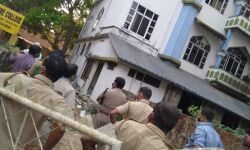 പരപ്പനങ്ങാടിയില്‍ പരിഭ്രാന്തി പരത്തി മസ്ജിദിനു മുകളില്‍ തീനാളങ്ങള്‍