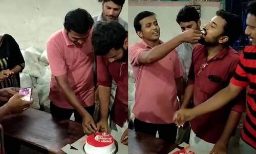 ലോക്ക്ഡൗണ്‍ ലംഘിച്ച് എഐഎസ്എഫ് നേതാവിന്റെ പിറന്നാള്‍ ആഘോഷം; 20 പേര്‍ക്കെതിരേ കേസ്