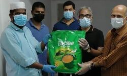 ജുബൈല്‍ നോര്‍ക്ക ഹെല്പ് ഡെസ്‌കിന്റെ ഭക്ഷ്യ കിറ്റ് വിതരണത്തില്‍ പങ്കുചേര്‍ന്ന് ഇന്ത്യന്‍ സോഷ്യല്‍ ഫോറവും