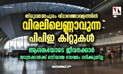 വിരലിലെണ്ണാവുന്ന പിപിഇ കിറ്റുകൾ; ആശങ്കയോടെ തിരുവനന്തപുരം വിമാനത്താവളത്തിലെ ജീവനക്കാർ
