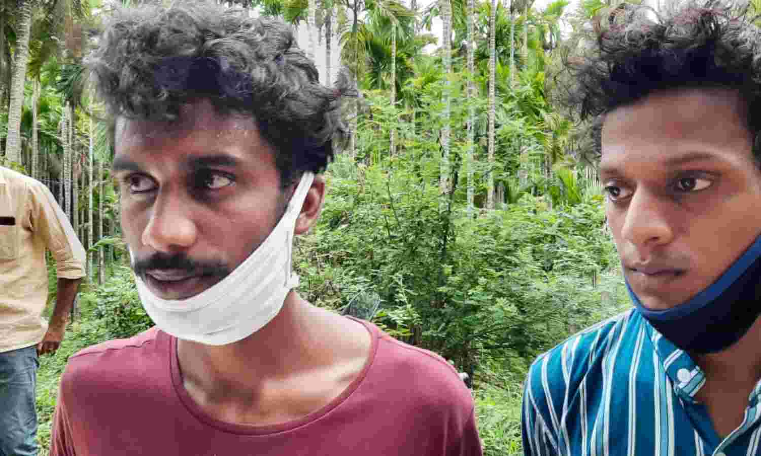 വാഹന പരിശോധക്കിടെ 4 കി.ഗ്രാം കഞ്ചാവുമായി രണ്ടു യുവാക്കള് പിടിയില് വാഹന പരിശോധക്കിടെ 4 കി.ഗ്രാം കഞ്ചാവുമായി രണ്ടു യുവാക്കള് പിടിയില്