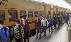 യുപിയിലേക്ക് ട്രെയിന്‍ ഇന്ന് വൈകീട്ട്; മടങ്ങുന്നത് നാലു ജില്ലകളില്‍നിന്നുള്ള 1,464 അതിഥി തൊഴിലാളികള്‍