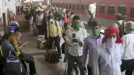 610 കുടിയേറ്റ തൊഴിലാളികള്‍ ജാര്‍ഖണ്ഡിലേക്ക് മടങ്ങി