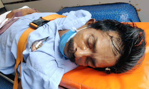 മാള ബസ് സ്റ്റാന്റില്‍ യാത്രക്കാരന്‍ കുഴഞ്ഞുവീണ് മരിച്ചു