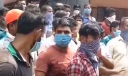 ട്രെ​യി​ൻ റ​ദ്ദാ​ക്കി; പത്തനംതിട്ട ജി​ല്ല​യി​ൽ അ​തി​ഥി തൊ​ഴി​ലാ​ളി​ക​ളു​ടെ പ്ര​തി​ഷേ​ധം