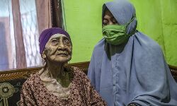 ഇന്തോനേസ്യയില്‍ 100 വയസ്സുകാരി കൊവിഡ് മുക്തയായി