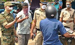 കണ്ണൂരിലെ കണ്ടയ്ന്‍മെന്റ് സോണുകളില്‍ പോലിസ് നടപടി കര്‍ശനമാക്കി