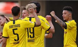 സാഞ്ചോയ്ക്ക് ഹാട്രിക്ക്; ഡോര്‍ട്ട്മുണ്ടിന് തകര്‍പ്പന്‍ ജയം