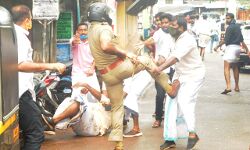 ദലിത് വിദ്യാര്‍ഥിനിയുടെ ആത്മഹത്യ; എംഎസ്എഫ് മലപ്പുറം ഡിഡിഇ ഓഫിസ് മാര്‍ച്ചിനെതിരേ പോലിസ് നരനായാട്ട്