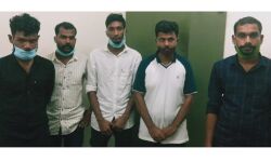 യുവാവിനെ തട്ടി കൊണ്ടുപോയ അഞ്ചംഗ സംഘം പോലിസ് പിടിയില്‍