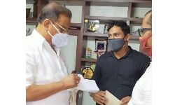 കിഴുന്നപ്പാറയിലെ ഡിസ്‌പെന്‍സറി യാഥാര്‍ഥ്യമാക്കണം; എസ് ഡിപിഐ കെ സുധാകരന്‍ എംപിക്ക് നിവേദനം നല്‍കി