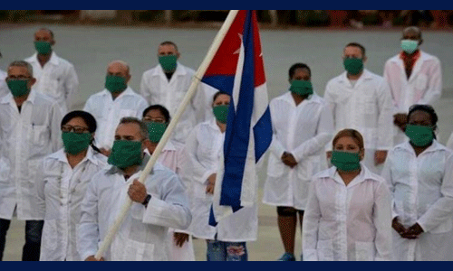 കൊറോണ: കുവൈത്തില്‍ ക്യൂബയില്‍നിന്ന് പ്രത്യേക വൈദ്യ സംഘം എത്തി