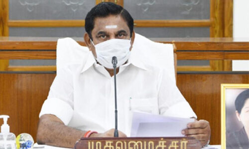 മൂന്ന് ജീവനക്കാര്ക്ക് കൊവിഡ്; തമിഴ്നാട് മുഖ്യമന്ത്രിയുടെ ഓഫിസ് അടച്ചു മൂന്ന് ജീവനക്കാര്ക്ക് കൊവിഡ്; തമിഴ്നാട് മുഖ്യമന്ത്രിയുടെ ഓഫിസ് അടച്ചു
