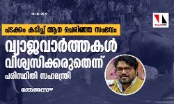 പടക്കം കടിച്ച് ആന ചെരിഞ്ഞ സംഭവം: വ്യാജവാര്‍ത്തകള്‍ വിശ്വസിക്കരുതെന്ന് കേന്ദ്രമന്ത്രി