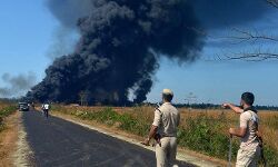 അസമില്‍ പ്രകൃതിവാതക കിണറ്റില്‍ തീ പടരുന്നു