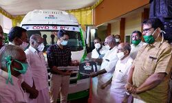 കേരളത്തിലെ ആദ്യ റാപ്പിഡ് ടെസ്റ്റ് വാഹനം പത്തനംതിട്ടയില്‍ നിന്ന്: ആദ്യ പരിശോധന നിരീക്ഷണ കേന്ദ്രങ്ങളിള്‍