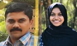 വാഹനാപകടം; പുസ്തകം നെഞ്ചോട് ചേര്‍ത്ത് പിതാവിനൊപ്പം ആയിശയും മടങ്ങി