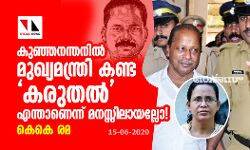 കുഞ്ഞനന്തനില്‍ മുഖ്യമന്ത്രി കണ്ട കരുതല്‍ എന്താണെന്ന് മനസ്സിലായല്ലോ!!: കെകെ രമ