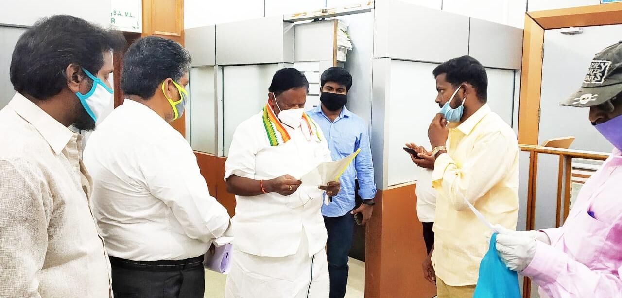 പ്രവാസികളുടെ തിരിച്ചുവരവിന്‌ സര്‍ക്കാര്‍ ഇടപെടണം: പുതുച്ചേരി മുഖ്യമന്ത്രിക്ക്  എസ്.ഡി.പി.ഐ നിവേദനം നല്‍കി